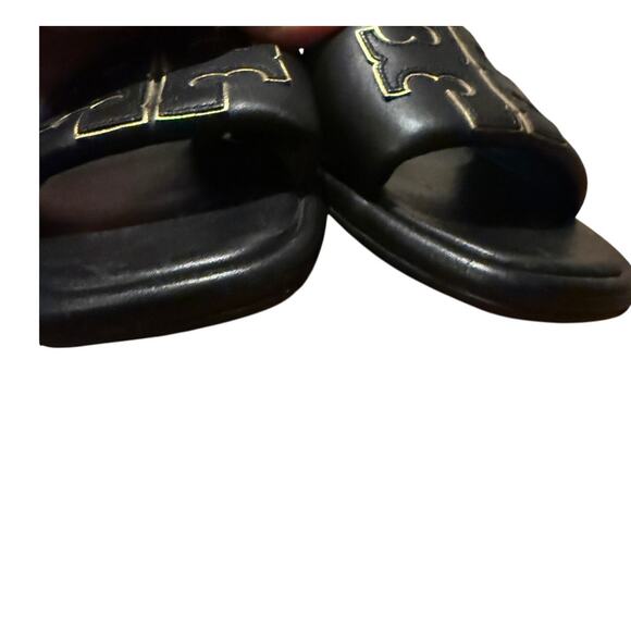 NWT Tory Burch Double-T Leather Sport Slide Sandals – Women’s Size 9 - Picture 6 of 6